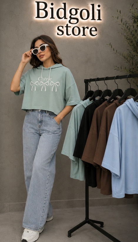 تیشرت زنانه باکسی